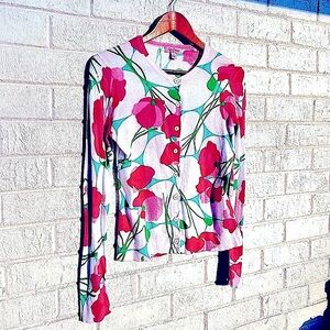 Lilly Pulitzer Tulip Cardigan Button-up Sweater